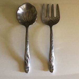 Arthur Court Salad serving utensils.